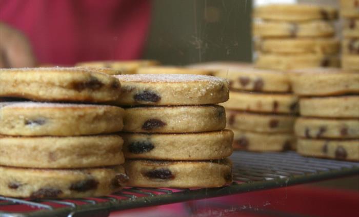 Warm welshcakes!